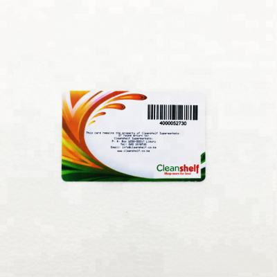 Custom Printing Plastic PVC barcode card