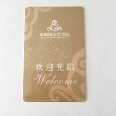 Customized printed hotel room key cards for Access Control System